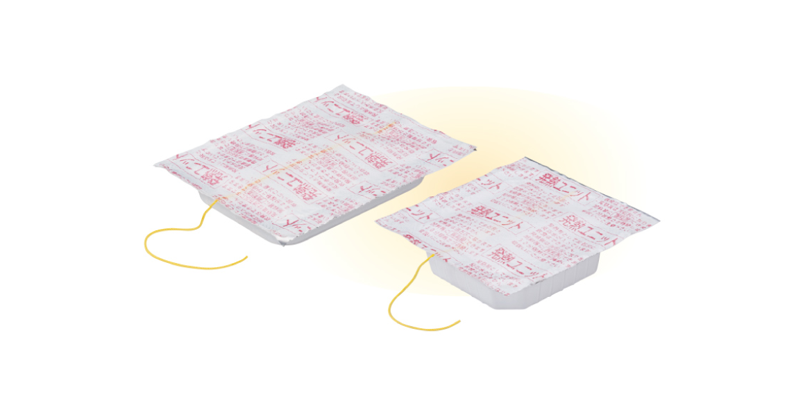 ナルホット　木目調　加熱式使い捨て弁当箱　20個セット 加熱機能付容器ナルホット | 株式会社シンギ