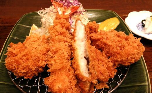 揚げ物が並んでいる写真